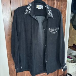 Gorgeous Beaded Blouse Medium